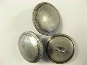 Metallknopf mit Öse 18.2 mm, Rand graviert
