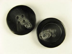 Kunststoffknopf 4-Loch - 25 mm